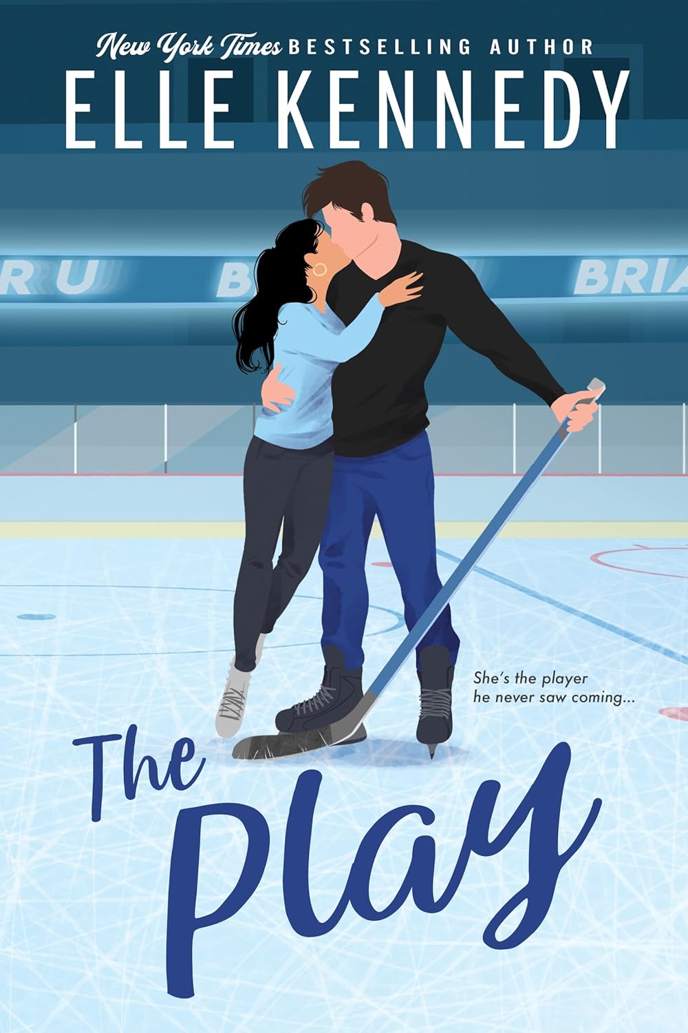 The Play by Elle Kennedy (Briar U) paperback, illustrated cover