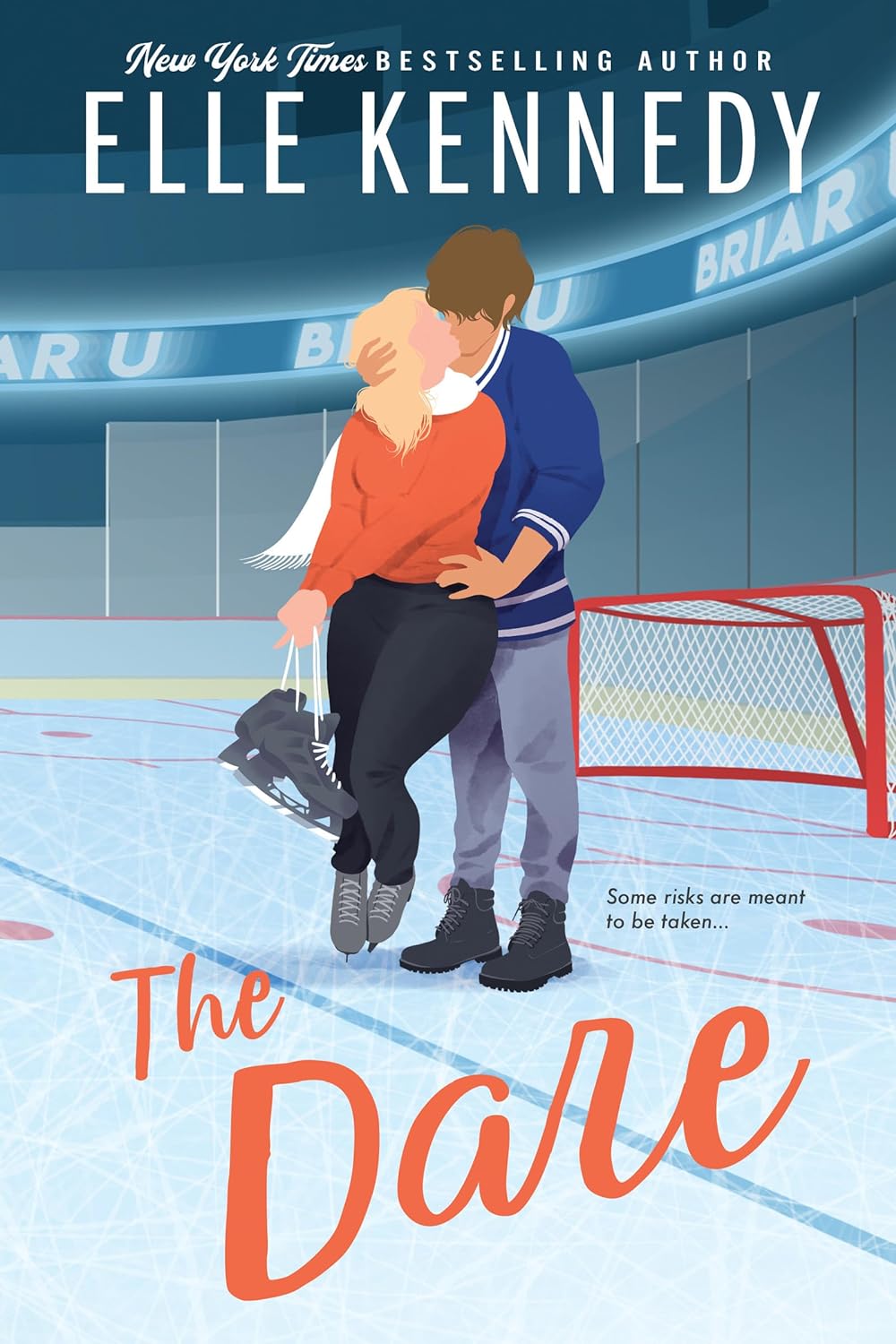 The Dare by Elle Kennedy (Briar U) paperback, illustrated cover