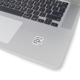 Sorry. Cant. Books. Bye. Sticker