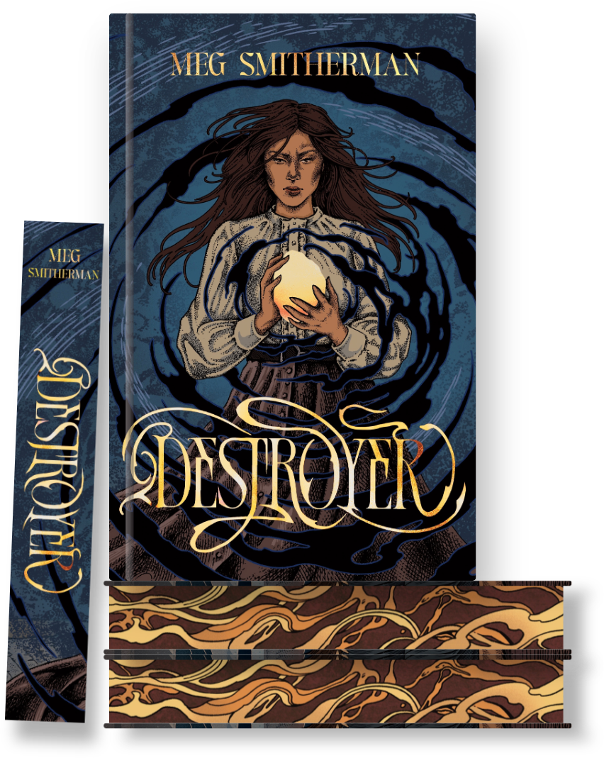 Destroyer by Meg Smitherman, After Dark Edition 01 deluxe hardcover mockup