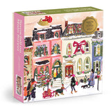 Snowfall on Main Street 1000 Piece Foil Puzzle