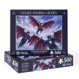 Bat Boys Solstice Snowball Fight 500-Piece Puzzle | ACOTAR