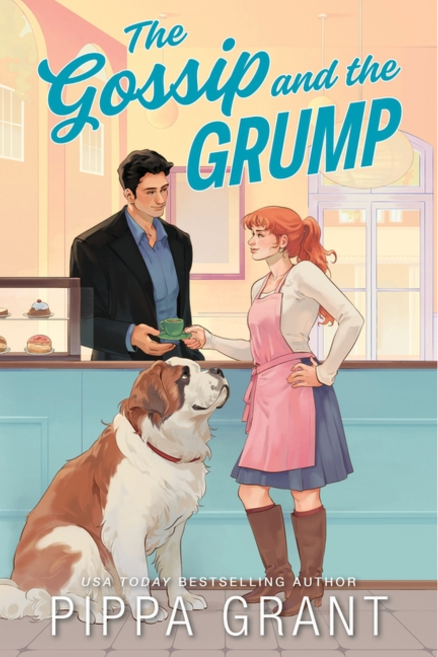 The Gossip and the Grump - (Three Bffs and a Wedding) by Pippa Grant (Paperback)