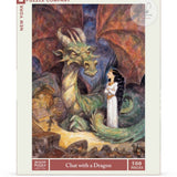 Chat with a Dragon - 500 Piece Jigsaw Puzzle