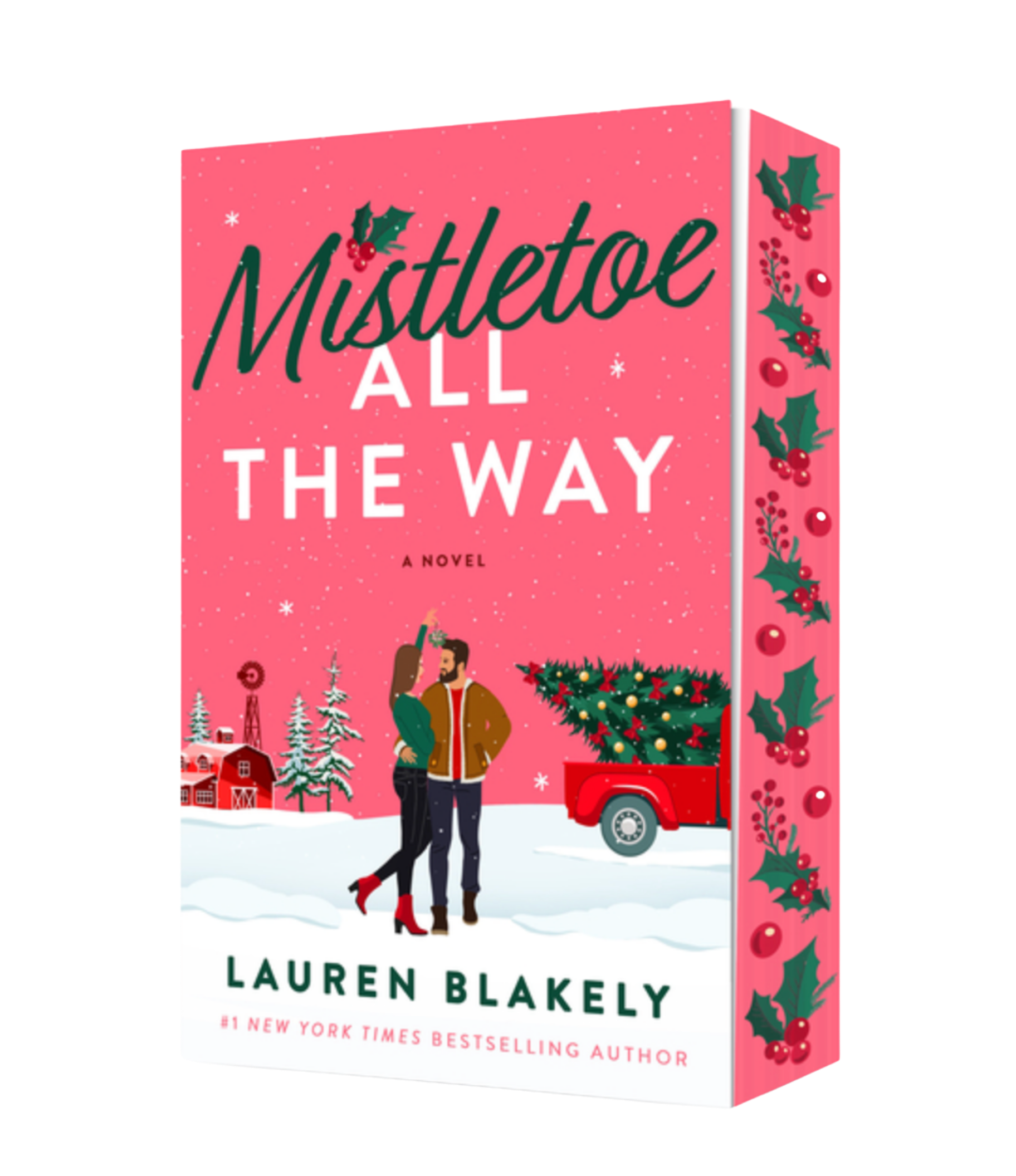 Mistletoe All the Way by Lauren Blakely cover