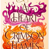 A Heart of Crimson Flames - (Golden Court) by A K Mulford (Hardcover)
