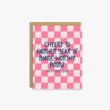 Binge-Worthy Books Birthday Card