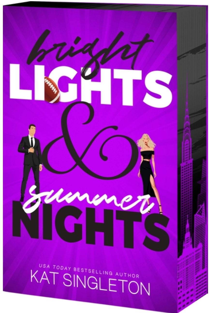 Bright Lights and Summer Nights - by Kat Singleton (Paperback)