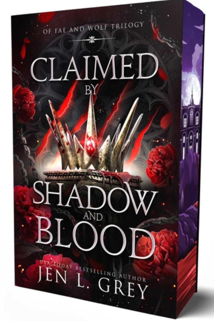 Claimed by Shadow and Blood - (Of Fae & Wolf Trilogy)  (Paperback)
