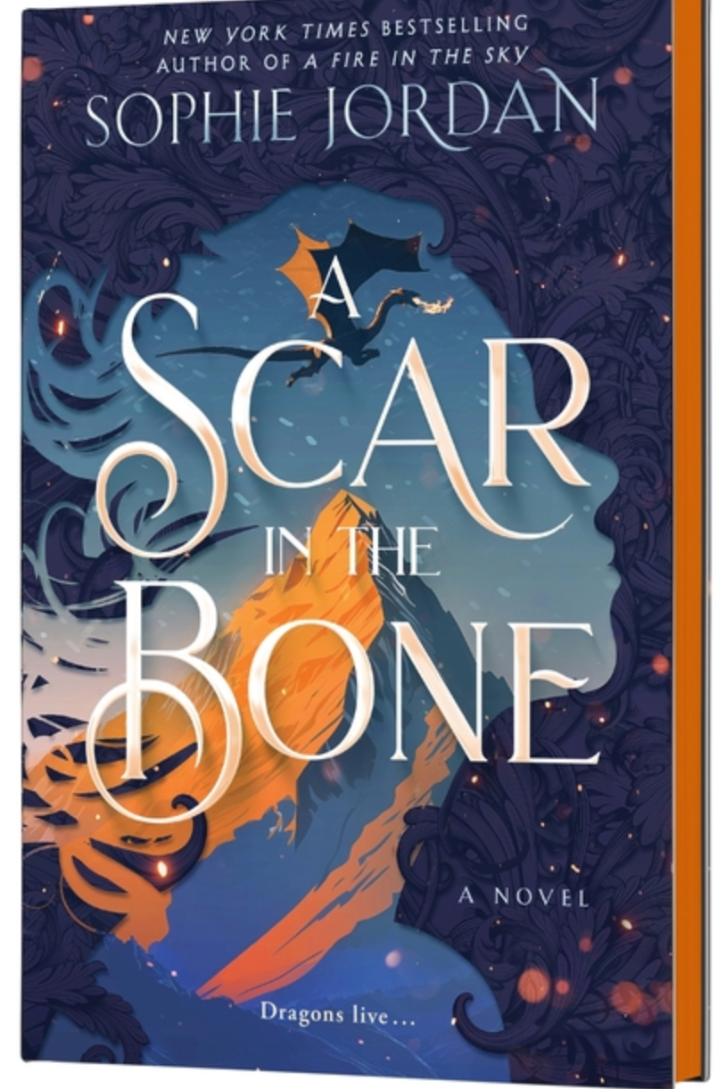 A Scar in the Bone (Deluxe Limited Edition) - (Fire in the Sky) by Sophie Jordan (Hardcover)