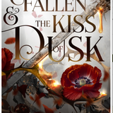 The Fallen & the Kiss of Dusk (The Crowns of Nyaxia) - by Carissa Broadbent (Hardcover)