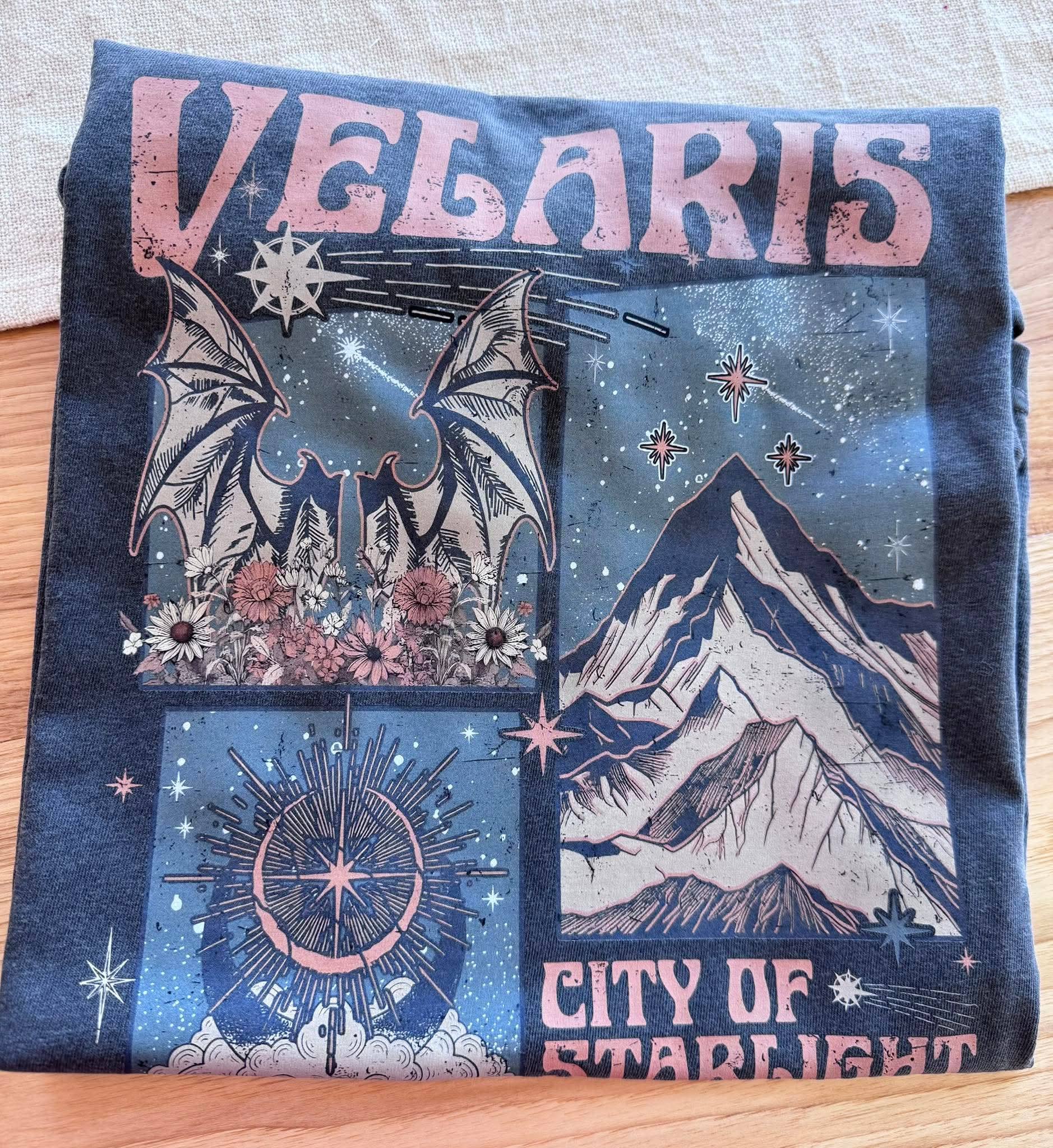 Velaris – City of Starlight Graphic Tee: 2x