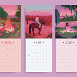 2027 Brittany Keller Art Wall Calendar