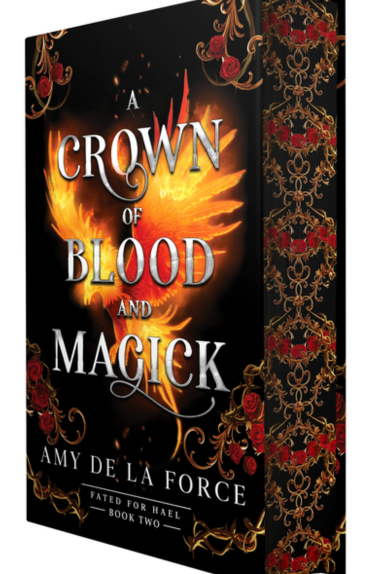 A Crown of Blood and Magick - (Fated for Hael)  (Hardcover)
