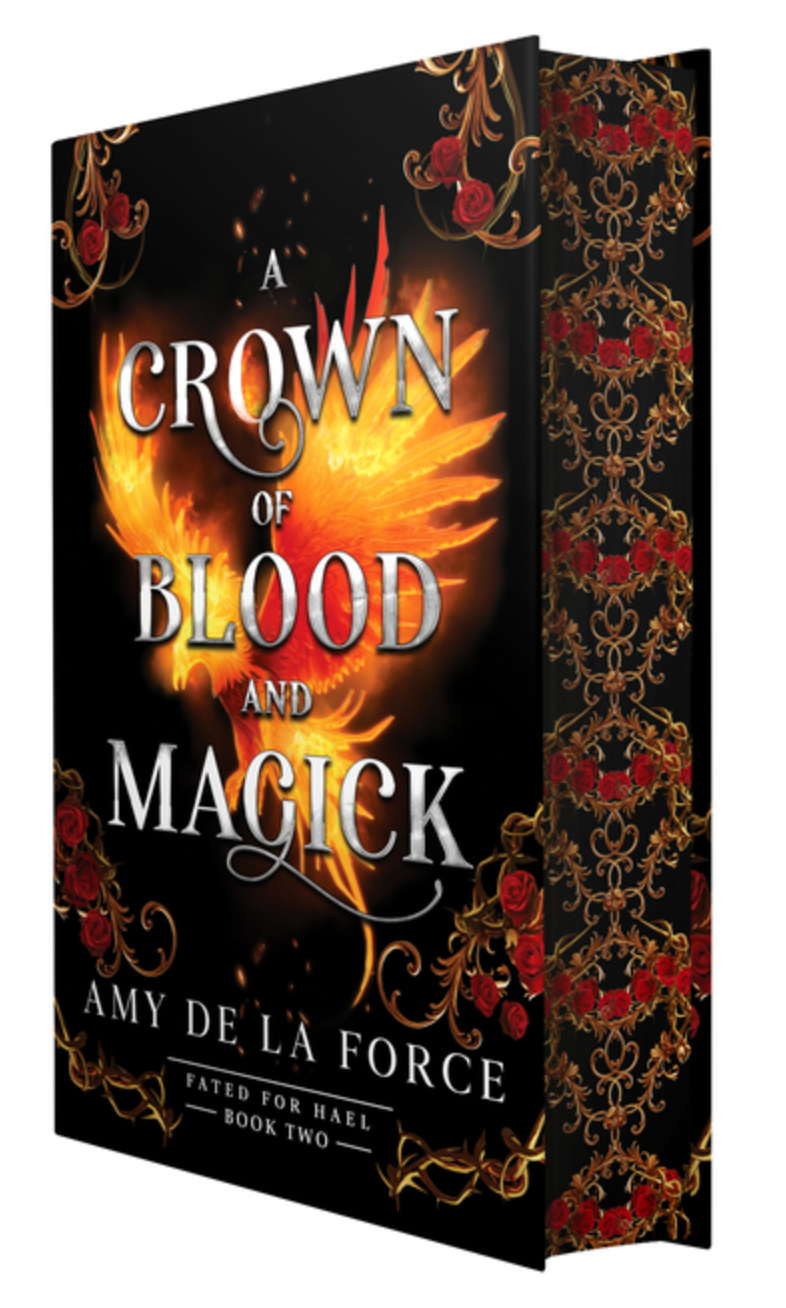 A Crown of Blood and Magick - (Fated for Hael)  (Hardcover)