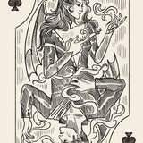 A Court of Thorns and Roses Official Playing Card Set (Night Court Inner Circle)