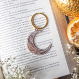 Winters Moon Hard Enamel Keychain