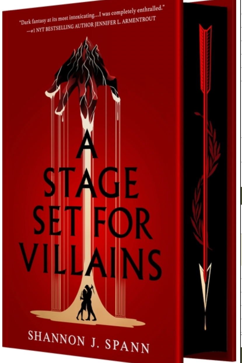 A Stage Set for Villains - by Shannon J Spann (Hardcover)