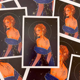 The Lady Death *Gold Foil Print*: 5x7