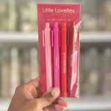 Spicy Book Club Pen Set – Set of 4