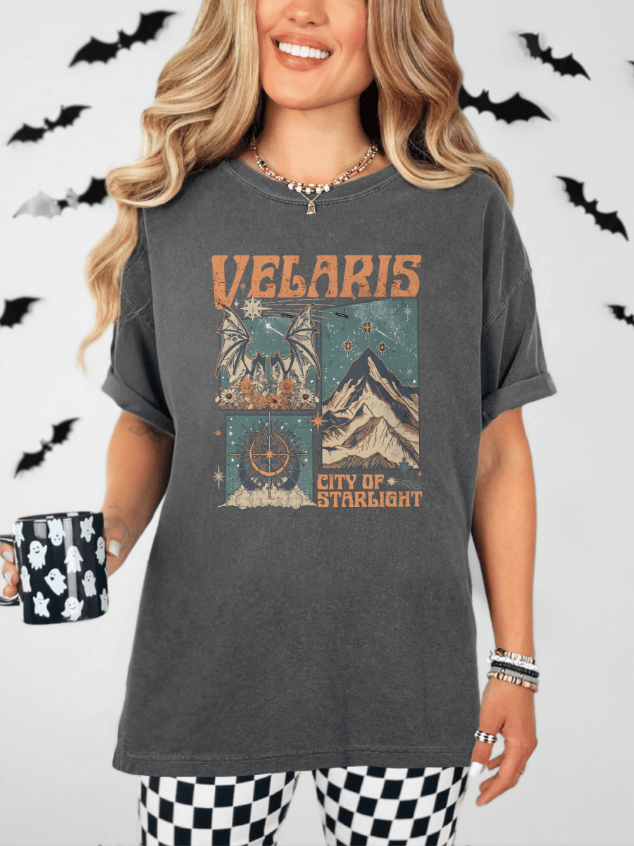 Velaris – City of Starlight Graphic Tee: 2x