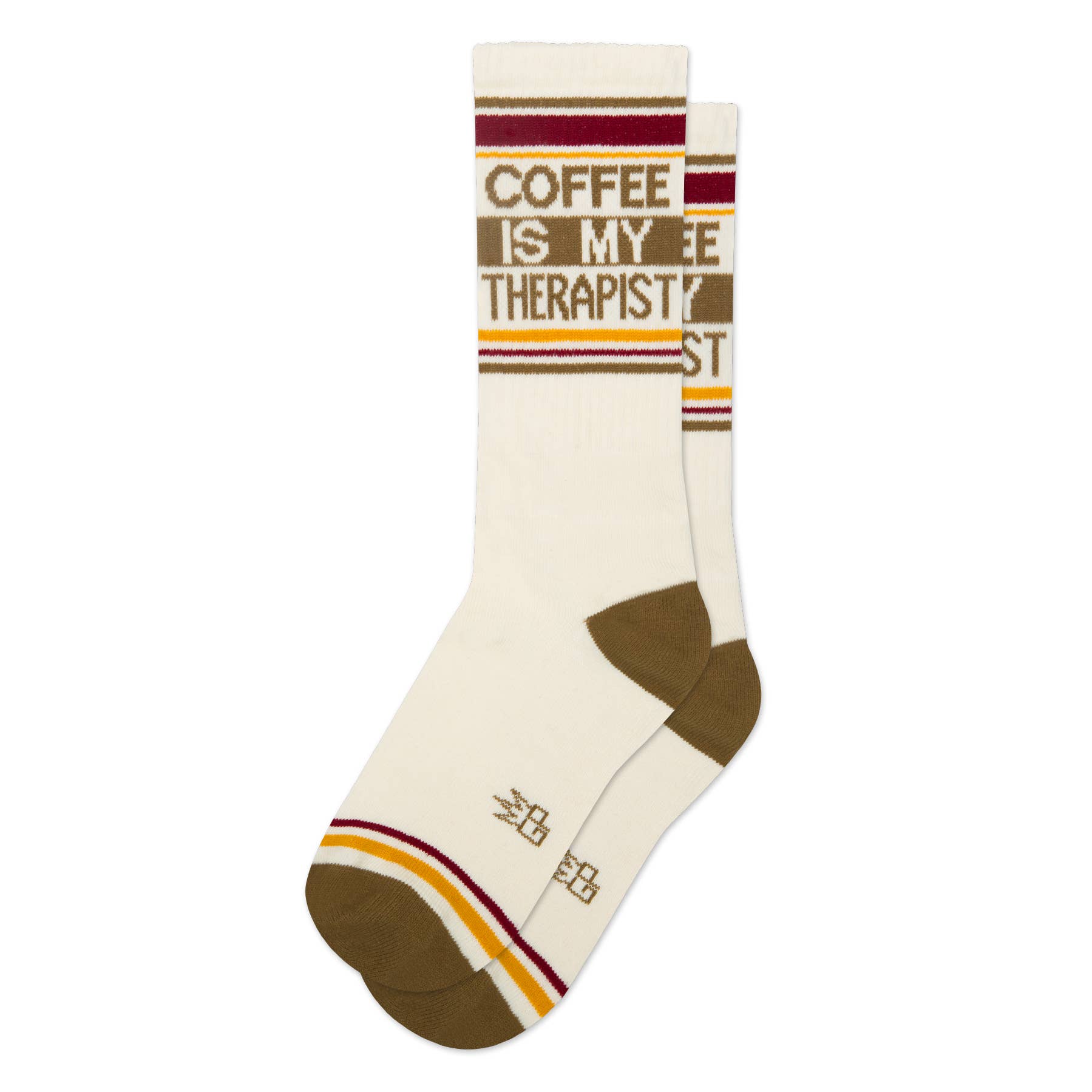 Coffee Is My Therapist Gym Crew Socks
