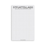 STFUATTDLLAGG Notepad | Funny Spicy To Do List Pad