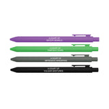 Court Drama Funny Romantasy Reader Pen Set for Book Lovers