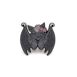 Bartholomew in a Flower Crown Enamel Pin