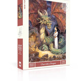 Chat with a Dragon - 500 Piece Jigsaw Puzzle