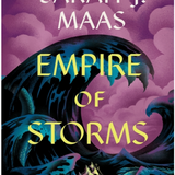Empire of Storms - (Throne of Glass) by Sarah J Maas (Paperback)