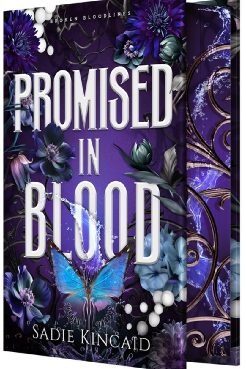 Promised in Blood - (Broken Bloodlines) by Sadie Kincaid (Hardcover)
