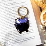 Cauldron Hard Enamel Keychain