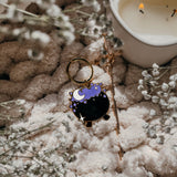 Cauldron Hard Enamel Keychain