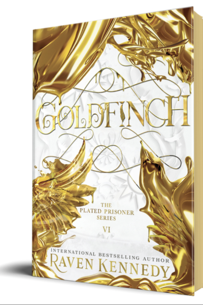 Goldfinch - (The Plated Prisoner) by Raven Kennedy (Hardcover)