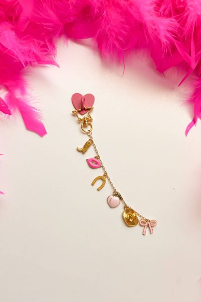 Pink Pony Book Club Kindle Charm