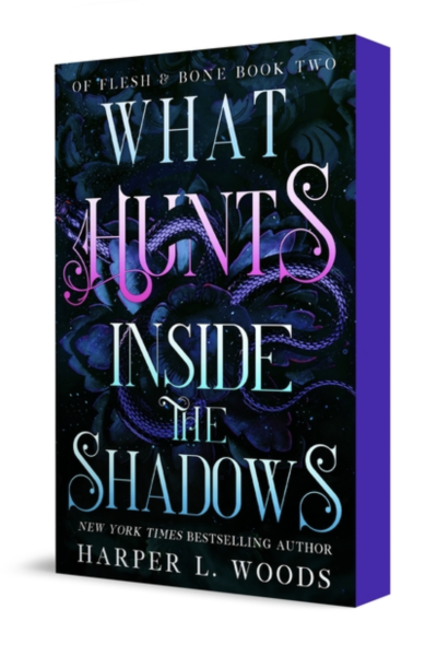 What Hunts Inside the Shadows - (Of Flesh & Bone) by Harper L Woods (Paperback)