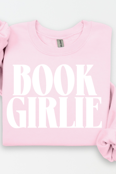 Book Girlie Pink Sweater