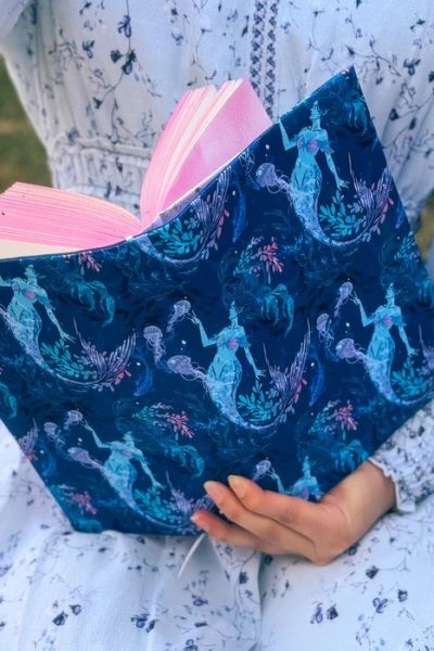 Ocean Queen fabric dust jacket