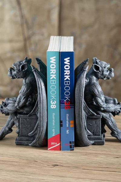 Gargoyle Bookends